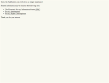 Tablet Screenshot of internet.junkbuster.com